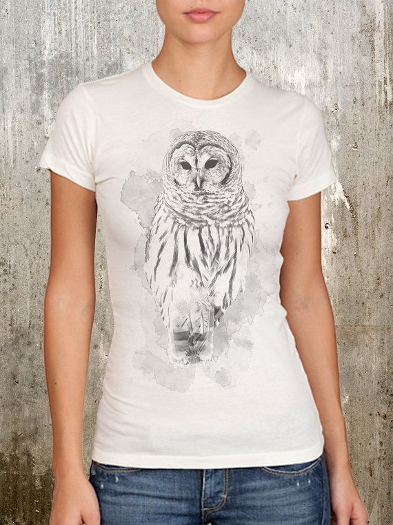 Owl and Watercolor Paints