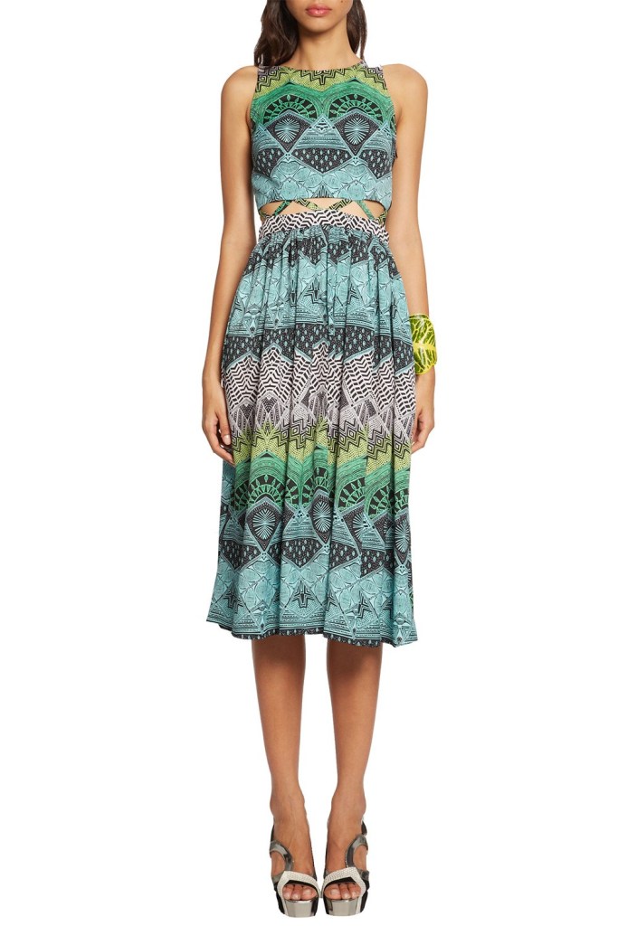 Mara Hoffman- Lattice Waist Dress