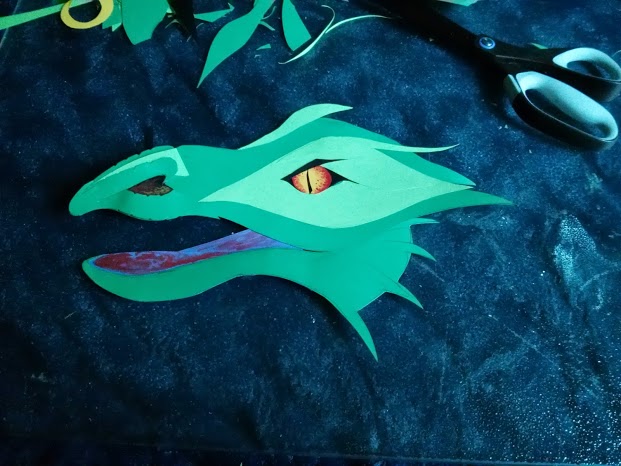 he's watching me cut out his teeth